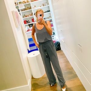 Tory Burch summer Navy & White jumpsuit!